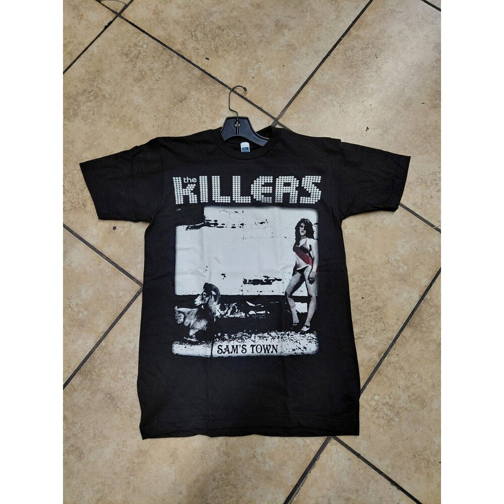 RARE THE KILLERS ROCK BAND SCREENPRINT COTTON TEE M - Picture 3 of 4